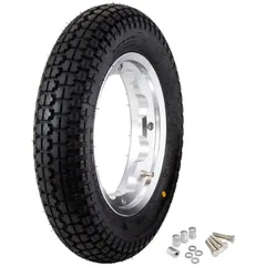 Komplettrad SIP Classic 3.50-10 59P TL, TT vorne & hinten für Lambretta 125-200ccm 45752