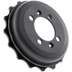Brake Drum SIP Performance, front, VBB Style for Vespa 125 V1-15, V30-33, VU, VM, VN, VNA, Hoffmann, VNB, ACMA, 150 VL, VB, VBA,