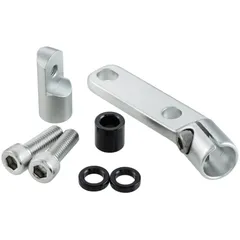 Mirror Holder SIP Series Pordoi for mounting at handlebar lower part right or left for Vespa all Classic models 46908