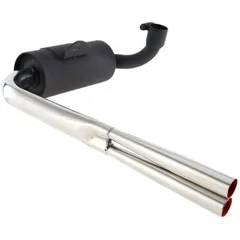 Rennauspuff SIP "Vintage" Replika für Vespa 125 VNA-TS, 150 VBA-Sprint, PX80-150, PE, Lusso 46051