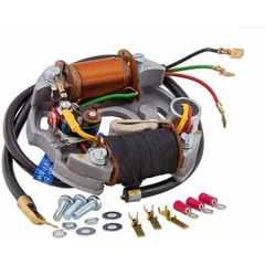 Zündgrundplatte SIP für original Zylinder für Vespa 50, N, L, R 1°, Special V5A2, V5B1 1° 46740