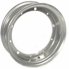 Rim wide tyre ring kit 2K SIP for 110´80-10" to 130´70-10" tyres for Vespa 125 GT-TS, 150 GL, Sprint, V, T4, 160 GS, 180 SS, Ral