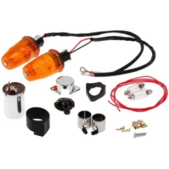 Umrüstkit SIP Lenkerendenblinker 6 Volt für Vespa 50-125, PV, ET3, 125 VNB-TS, 150 VBB - Super, 160 GS, 180 SS 45116