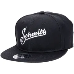 Snapback Cap Schmitt schwarz STT49004