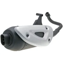Schalldämpfer Auspuff Tecno Straight für Aprilia SR50 (Piaggio) TC16897