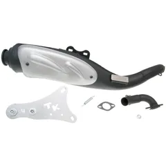Schalldämpfer Auspuff Turbo Kit TKR für Minarelli liegend TK007