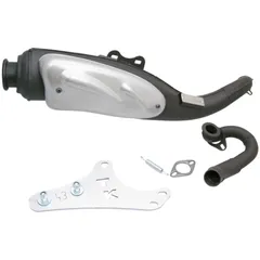 Schalldämpfer Auspuff Turbo Kit TKR für Peugeot liegend TK067