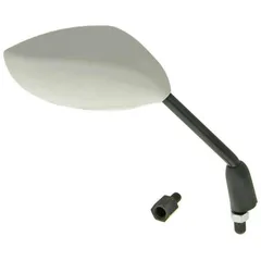 mirror Sport right, M8 / M10 oval white - universal VC18629