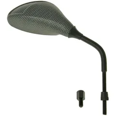 mirror flash carbon look right, M8 long thread VC18640