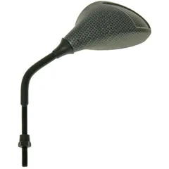 mirror flash carbon look left, M8 long thread VC18641