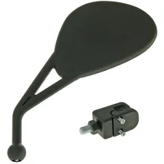 mirror Race collapsible left incl. mounting clamp M8 thread for ATV, Supermoto VC18650