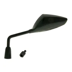 mirror Sport left side M8 / M10 thread (adapter) triangle black VC20002
