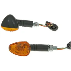 indicator light set M10 thread black Doozy orange, long version VC20113