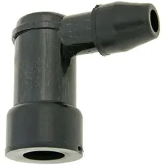 Zündkerzenstecker 90° kurz, schwarz VC21074