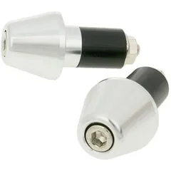 Lenkergewichte Lenkerende Vibrationsdämpfer Short 17,5mm - silber VC21107