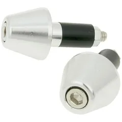 Lenkergewichte Lenkerende Vibrationsdämpfer Short 13,5mm - silber VC21112