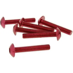 Bolzen Schraubensatz 6 Stück Verkleidung rot - M5x30 VC21234