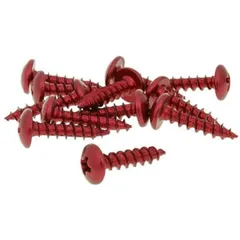 Bolzen Schraubensatz 12 Stück Verkleidung rot - 5x20 VC21250