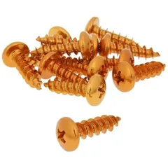 Bolzen Schraubensatz 12 Stück Verkleidung orange - 6x20 VC21264