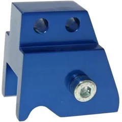 shock extender CNC 2-hole adjustable mounting - blue for Minarelli VC21303