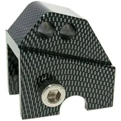 shock extender CNC 2-hole adjustable mounting - carbon look for Piaggio VC21313