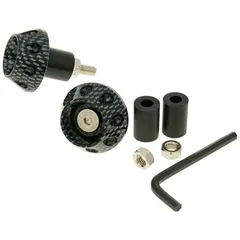 Lenkergewichte Lenkerende Vibrationsdämpfer Flat 13,5 / 17,5mm - Carbon VC23339