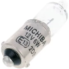 Birne Glühlampe weiß H6W BAX9s 12V 6W VC30988