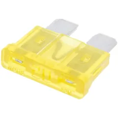 blade fuse flat 19.2mm 20A yellow in color VC31006
