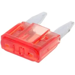 mini blade fuse flat 11.1mm 10A red in color VC31011