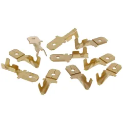 wire connectors / cable shoes flat male - 10 pcs VC31041