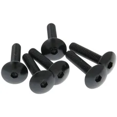 Bolzen Schraubensatz 6 Stück Verkleidung schwarz - M6x30 VC32419