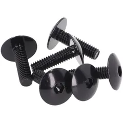 Bolzen Schraubensatz 6 Stück Verkleidung schwarz - M6x20 VC39469