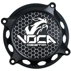 Zündungsdeckel Voca CNC schwarz für Minarelli AM6 VCR-RD10188.COVER.1