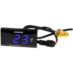 temperature display VOCA Racing TEMP METER 0-120ºC, blue VCR-RD11TEMP/BL