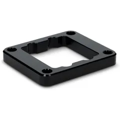 Spacer / Distanzplatte Membranblock Voca CNC 10mm schwarz für Yamaha DT 50 VCR-RD13.SPC.130.BK