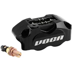Bremszange Bremssattel VOCA Racing G-Force 4 Kolben schwarz VCR-RD18/BK