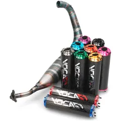 Exhaust Voca Racing 80cc for HM-Motos CRE, Derapage, Six, SM VCR-RD30188.03.BDY