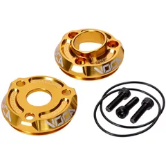 Rear silencer end cap Voca Racing gold VCR-RD304CNC/GO
