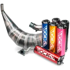Exhaust Voca Cross Rookie 50/70cc for Yamaha DT50, MBK X-Limit VCR-RD36183