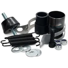 Exhaust bracket set VOCA Cross Rookie 80/90cc for Rieju MRX, SMX VCR-RD37283.KIT