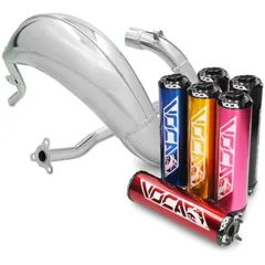 Exhaust Voca Cross chrome 50/70cc for Sherco 50 SM-R, SE-R VCR-RD38184