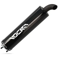 Rear silencer Voca Racing for Combat black 70cc VCR-RD40200.01/BK