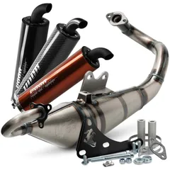 Auspuff Voca Sabotage V2 50/70ccm für Aprilia, Derbi, Gilera, Italjet, Piaggio VCR-RD45140