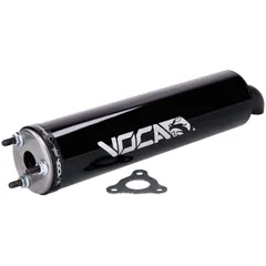 Rear silencer Voca Racing black 50/70cc VCR-RD45200/BK