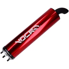 Rear silencer Voca Racing red 50/70cc VCR-RD45200/RE