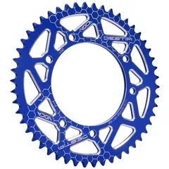 Kettenrad Voca CNC 50 Zähne 420 blau für Derbi Senda SM, DRD VCR-SD450.SDA.50/BL