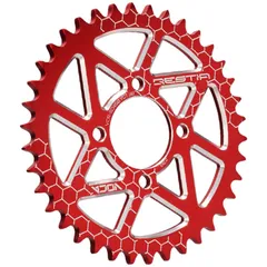 Kettenrad Voca CNC 38 Zähne 420 rot für Yamaha DT 50 VCR-SD450.YDT.38/RE