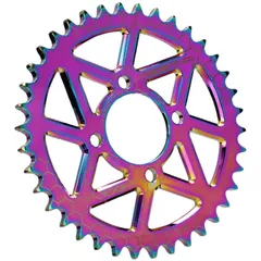 Kettenrad Voca CNC 38 Zähne 420 titan für Yamaha DT 50 VCR-SD450.YDT.38/TI
