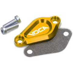 Ölpumpenabdeckung VOCA EVO gold für Minarelli AM6, Derbi EBE, EBS, D50B VCR-SD71000/GO