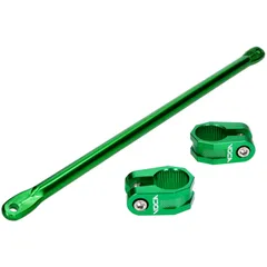 Handlebar clamp with handlebar stay VOCA Racing CNC green VCR-SD900.RBK/GR